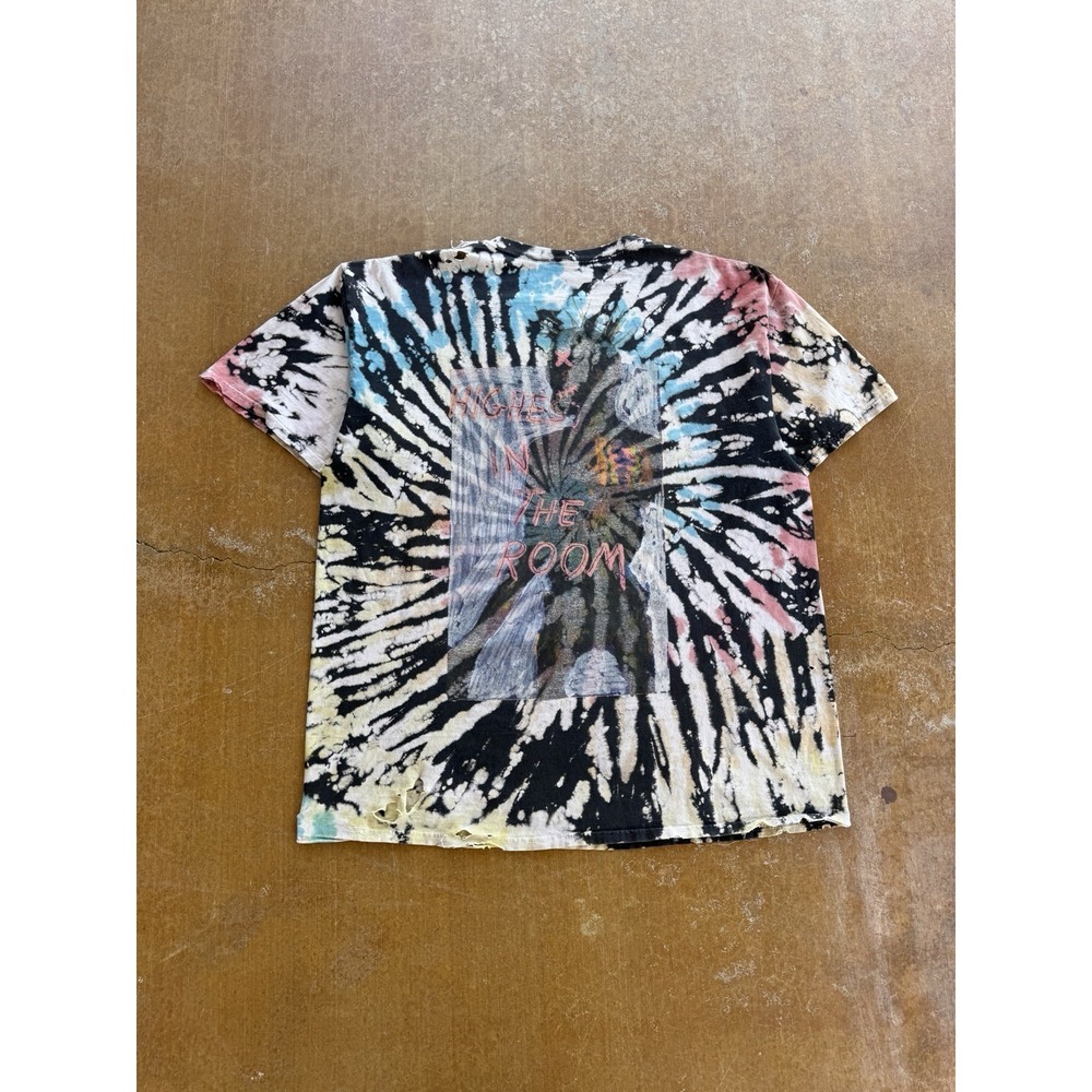 Travis Scott Cactus Jack Distressed Highest in the Room Tie Dye T-Shirt XL